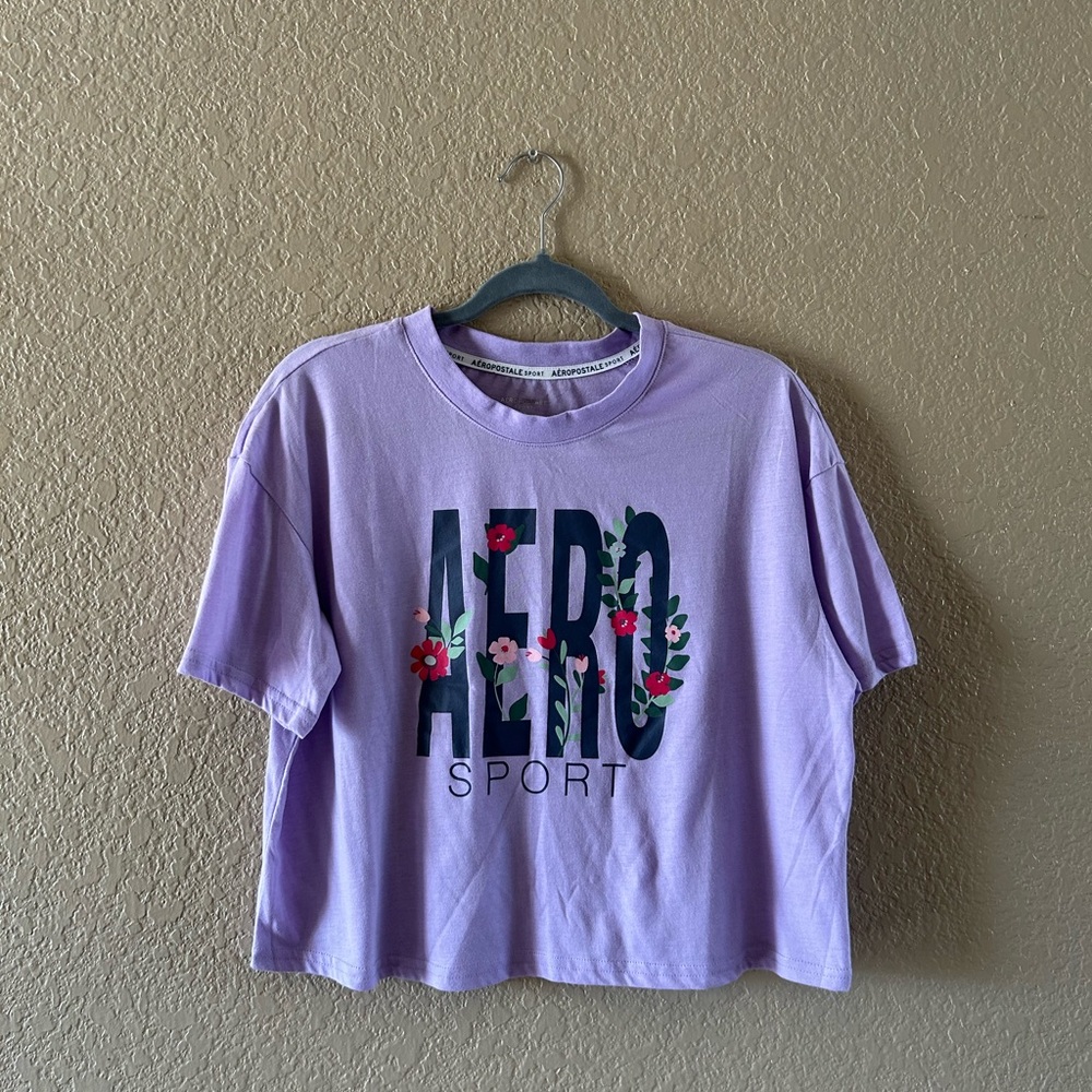 Aeropostale A87 Sport Lavender Tee